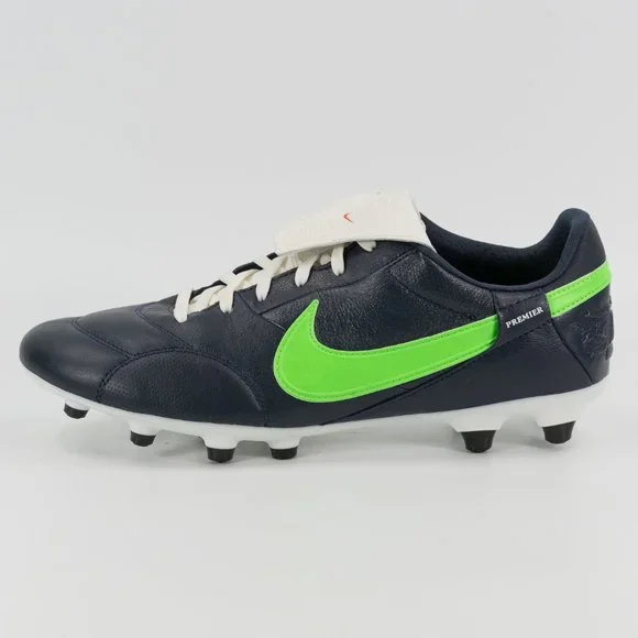Nike Premier 3 FG 'Obsidian Rage Green' AT5889-431 Soccer Cleats size 9